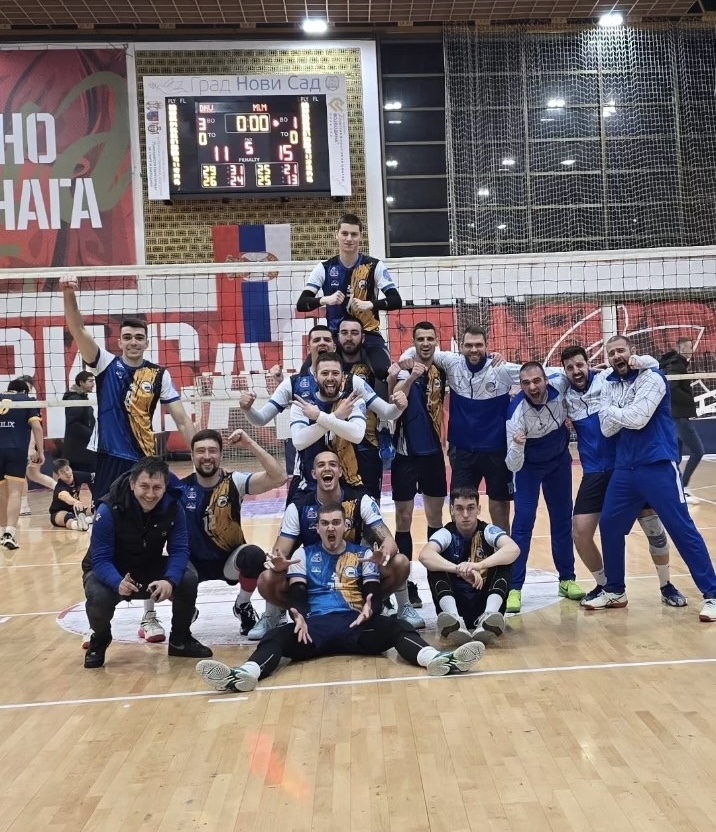 Mladenovčani ne odustaju od borbe za vrh: Dunav Volley- Mladenovac 2:3