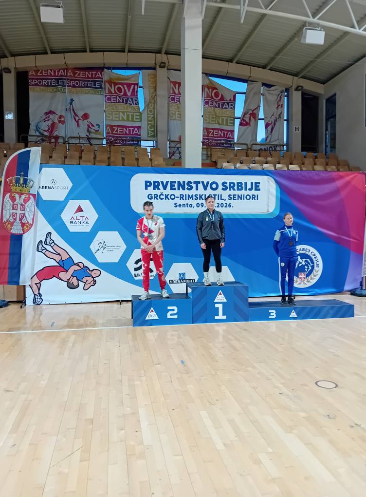 Prvenstvo Srbije u rvanju: Bronza za Mladenovčanku Kristinu Trifunović