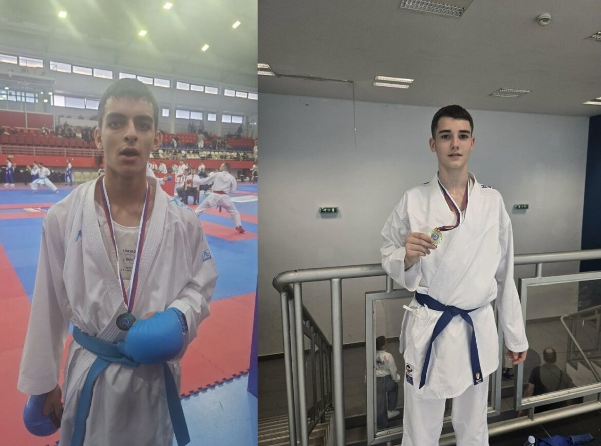 Karate: Na Kupu Srbije zlato za Luku Antića i Todora Milića