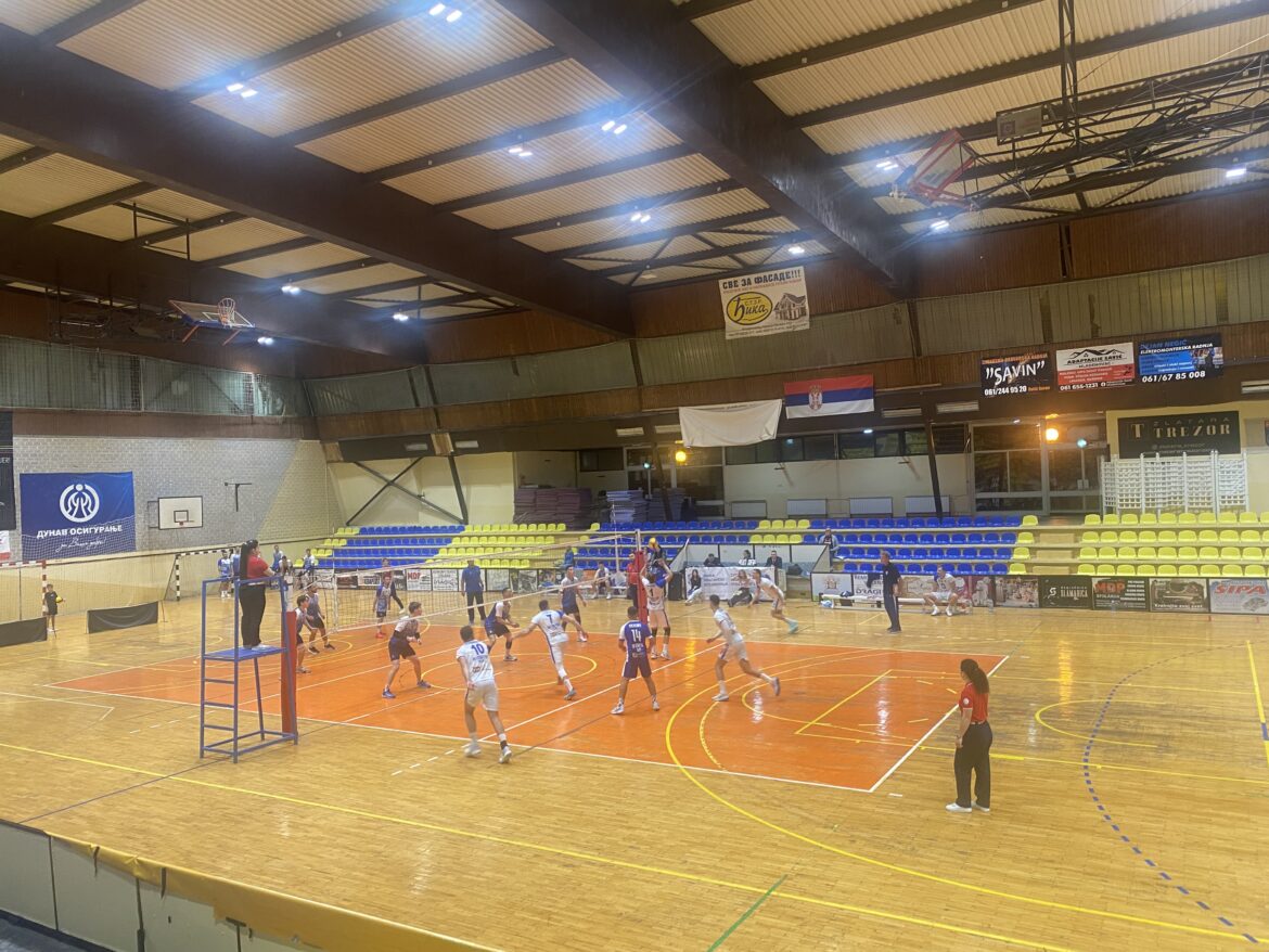Odbojka- Prva liga Srbije: OK Mladenovac : OK Spartak (Ljig) 1:3